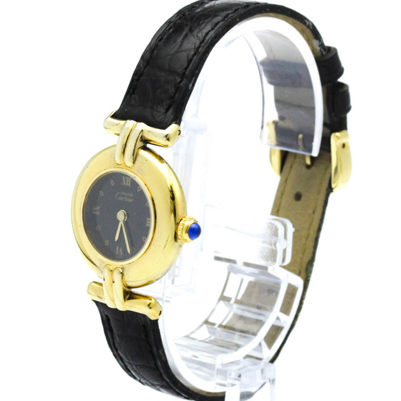 卡地亞 Must Colisee 鍍金女士腕錶 590002-1