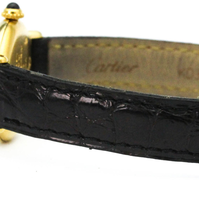 卡地亞 Must Colisee 鍍金女士腕錶 590002-2