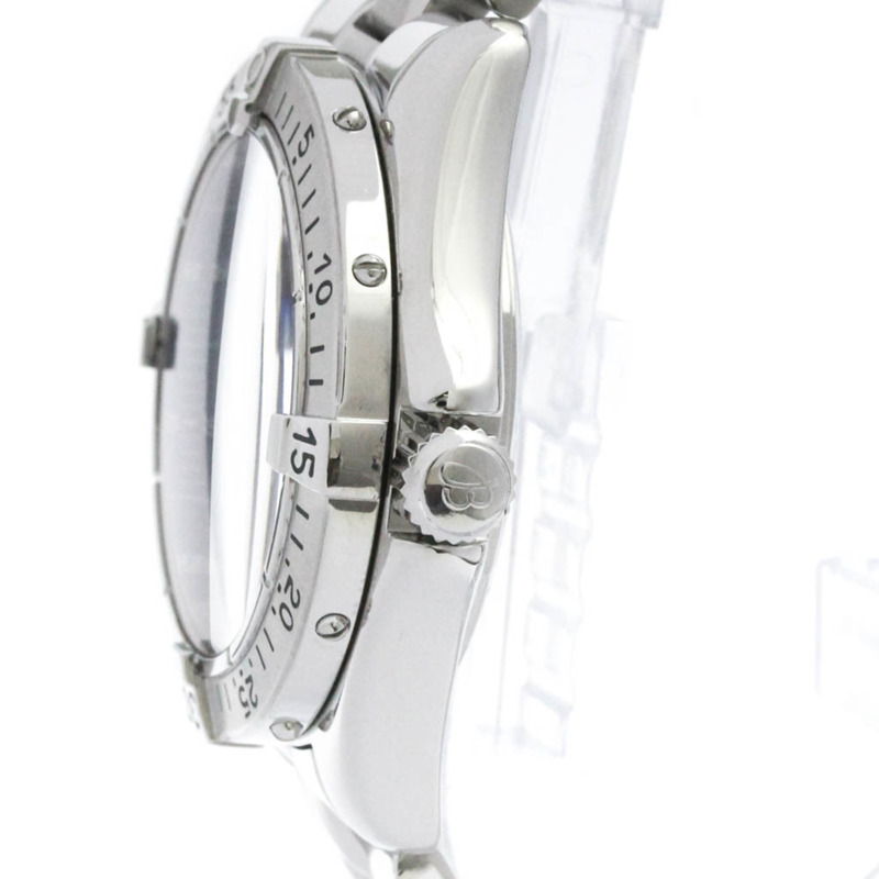 百年靈超級海洋系列精鋼自動男腕錶 A17340 拋光款-3