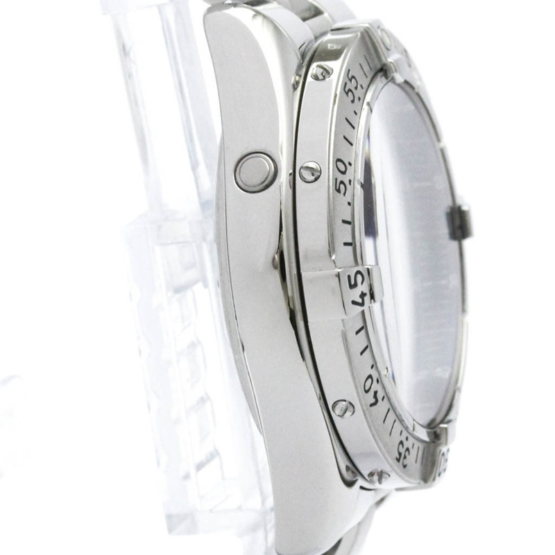 百年靈超級海洋系列精鋼自動男腕錶 A17340 拋光款-8