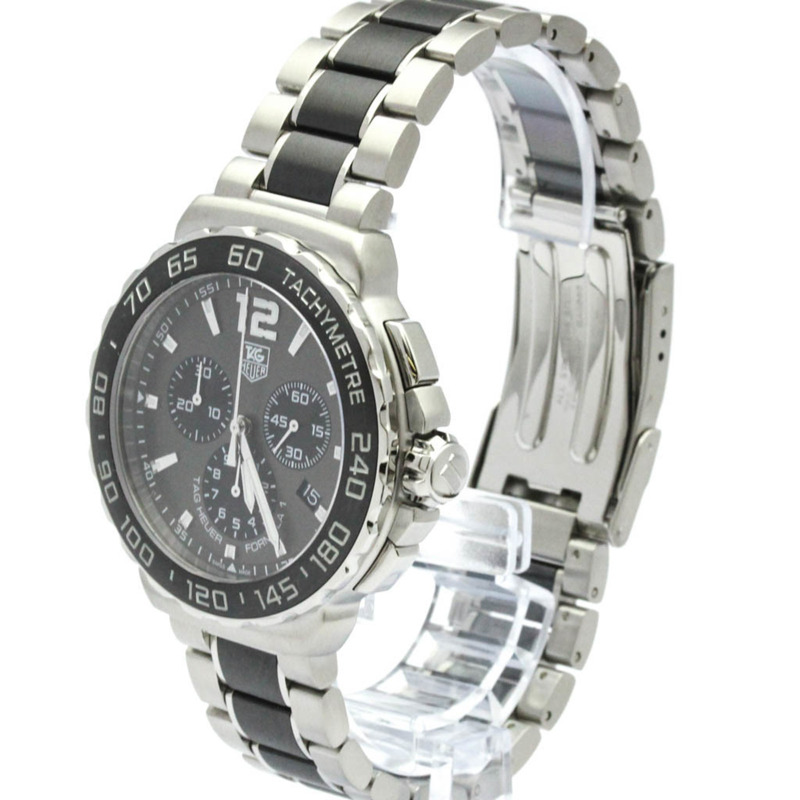 TAG HEUER 豪雅一級方程式計時碼錶精鋼石英錶 CAU1115 拋光-1