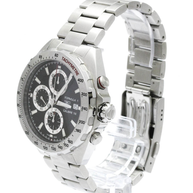 TAG HEUER 豪雅一級方程式 Calibre 16 計時男錶 CAZ2010 拋光款-1