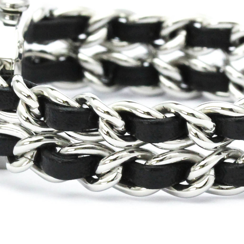 香奈兒 Premiere 系列 M 碼精鋼石英女士腕錶 H0451 拋光-2