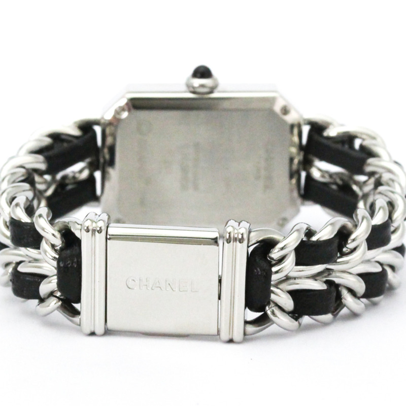 香奈兒 Premiere 系列 M 碼精鋼石英女士腕錶 H0451 拋光-4