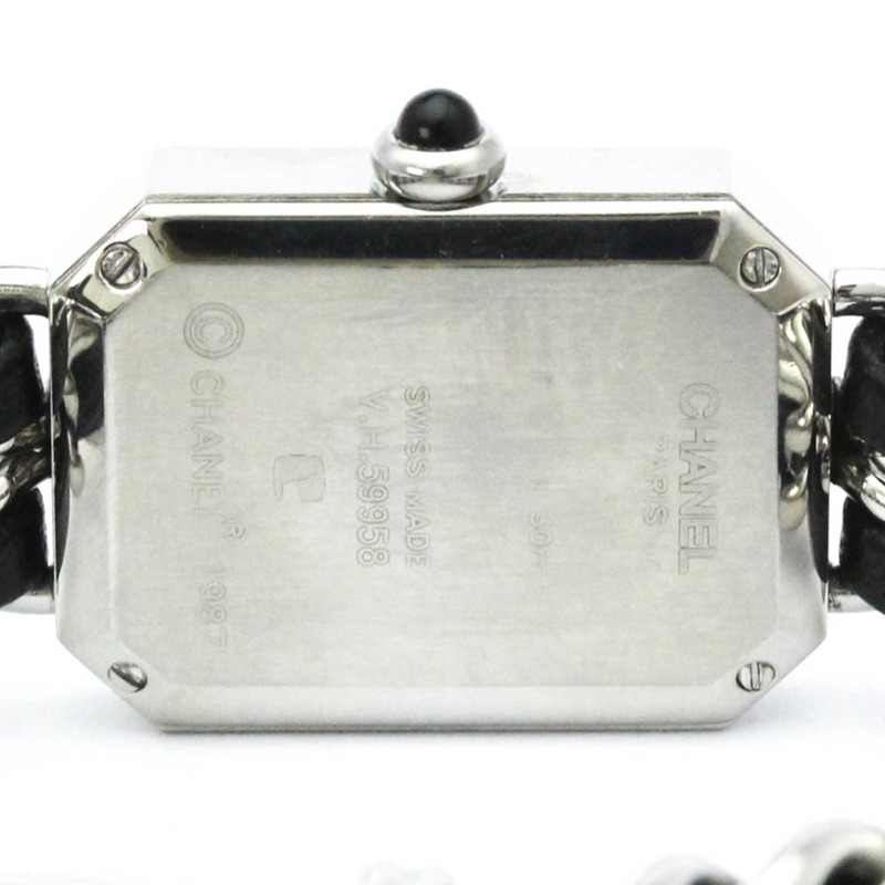 香奈兒 Premiere 系列 M 碼精鋼石英女士腕錶 H0451 拋光-5