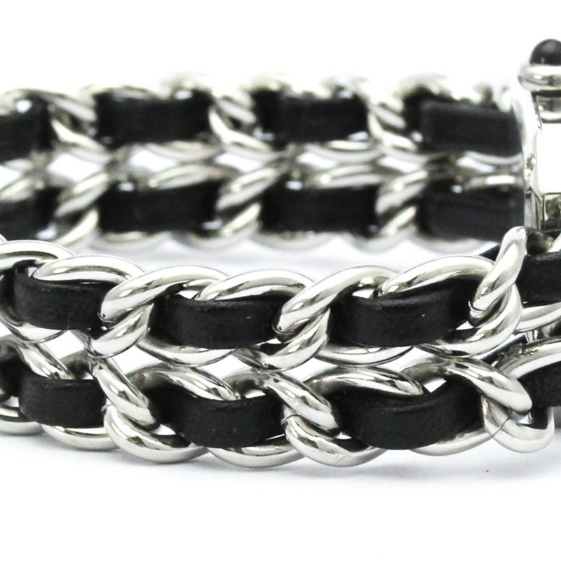 香奈兒 Premiere 系列 M 碼精鋼石英女士腕錶 H0451 拋光-6