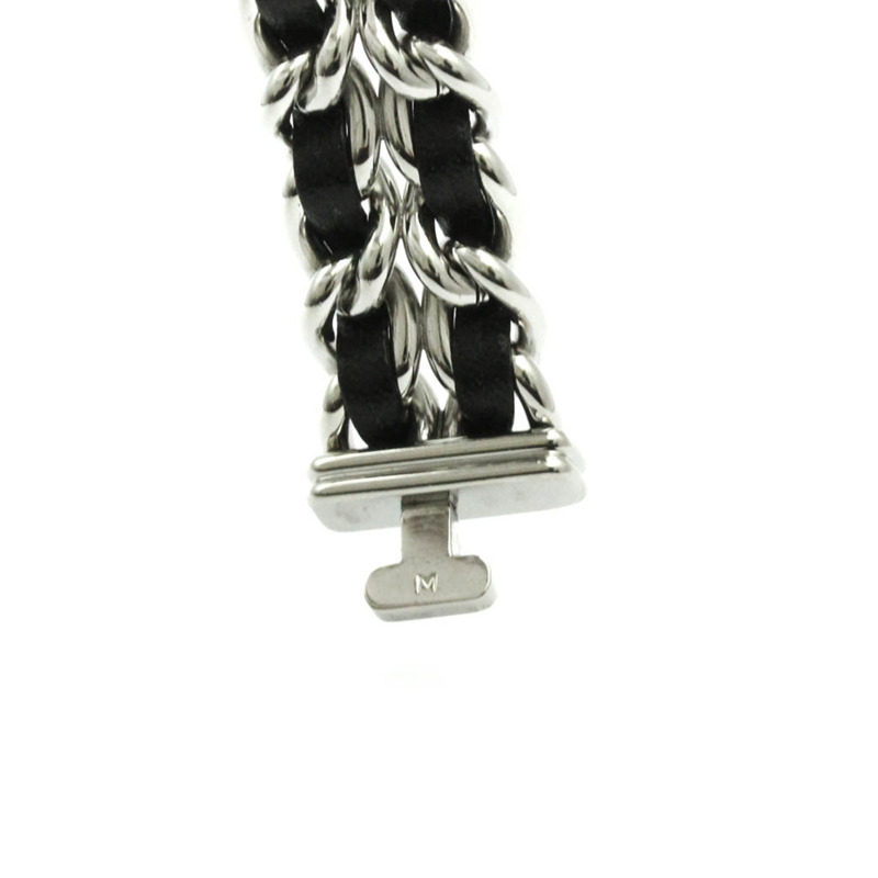 香奈兒 Premiere 系列 M 碼精鋼石英女士腕錶 H0451 拋光-8