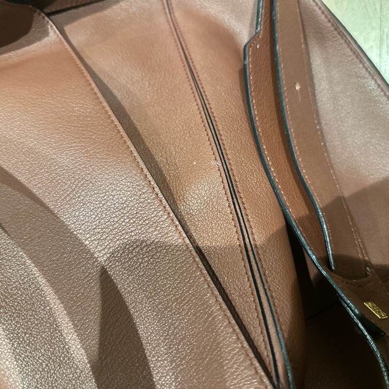 LOEWE Puzzle 大款 小牛皮拼圖包 楓葉紅|正品|322.30.K73|附背帶-6