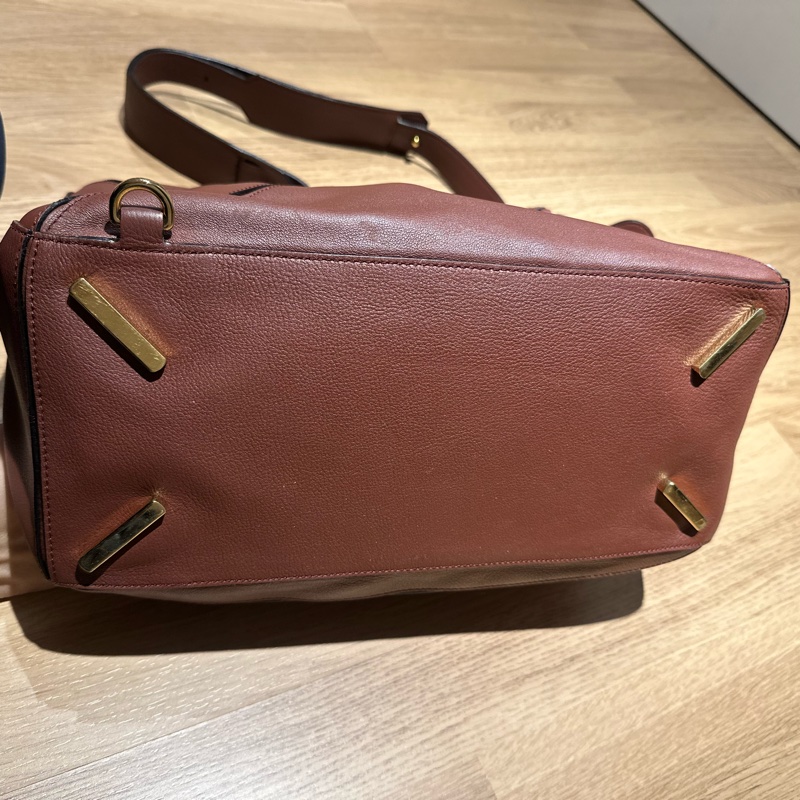 LOEWE Puzzle 大款 小牛皮拼圖包 楓葉紅|正品|322.30.K73|附背帶-8