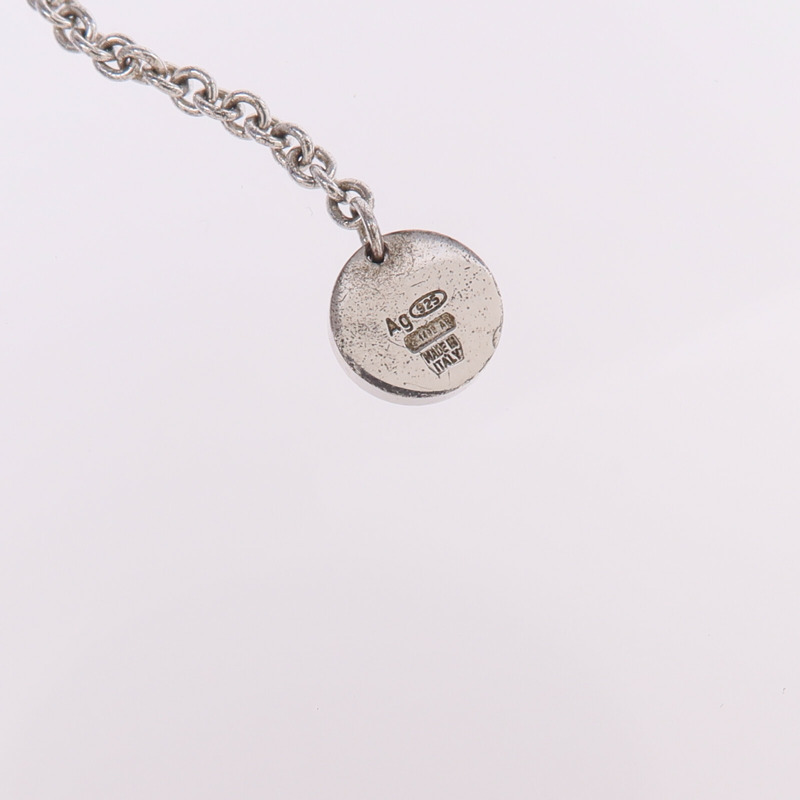 BVLGARI 925純銀/陶瓷Save The Children Necklace項鍊-6