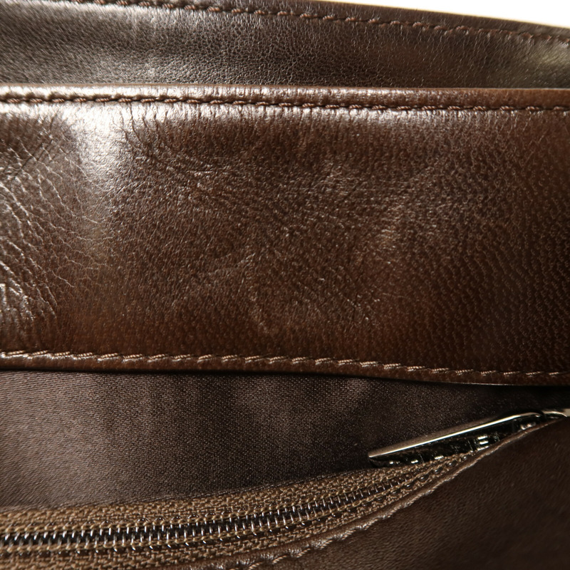 CHANEL 羊皮皮革Chain Shoulder銀扣鏈帶肩背袋-17