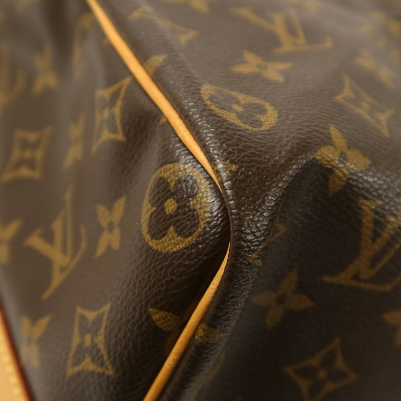 LOUIS VUITTON Monogram Speedy Bandouliere 35金扣手挽肩背兩用袋-10
