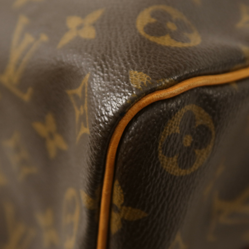 LOUIS VUITTON Monogram Speedy Bandouliere 35金扣手挽肩背兩用袋-11