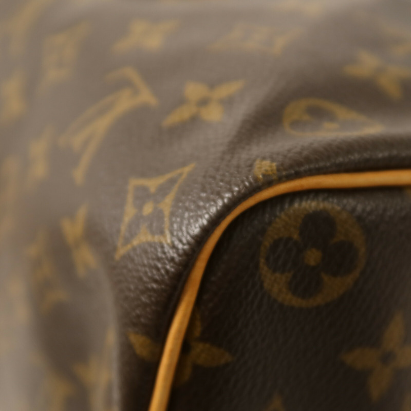LOUIS VUITTON Monogram Speedy Bandouliere 35金扣手挽肩背兩用袋-13
