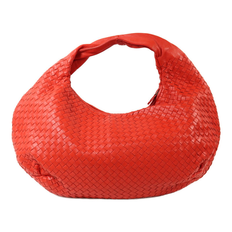 BOTTEGA VENETA 牛皮皮革Hobo手挽袋-1