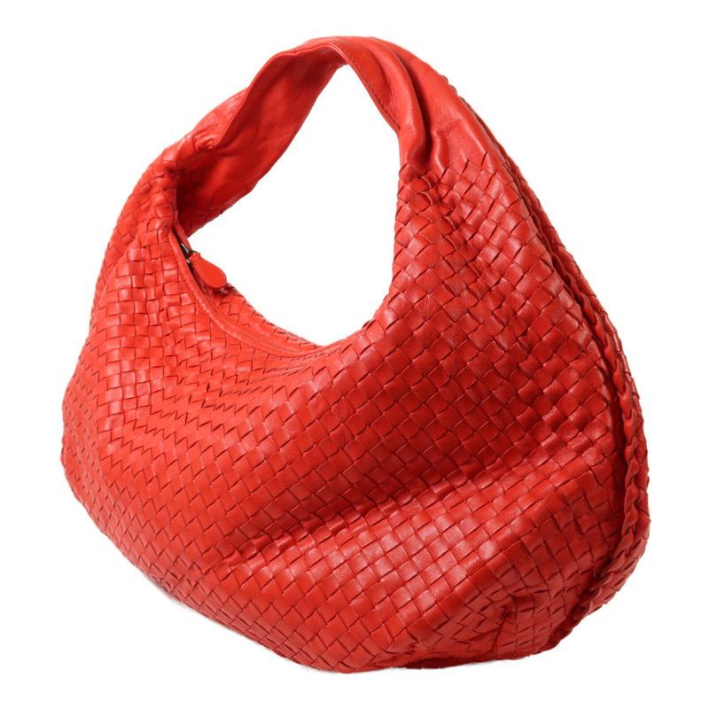 BOTTEGA VENETA 牛皮皮革Hobo手挽袋-2