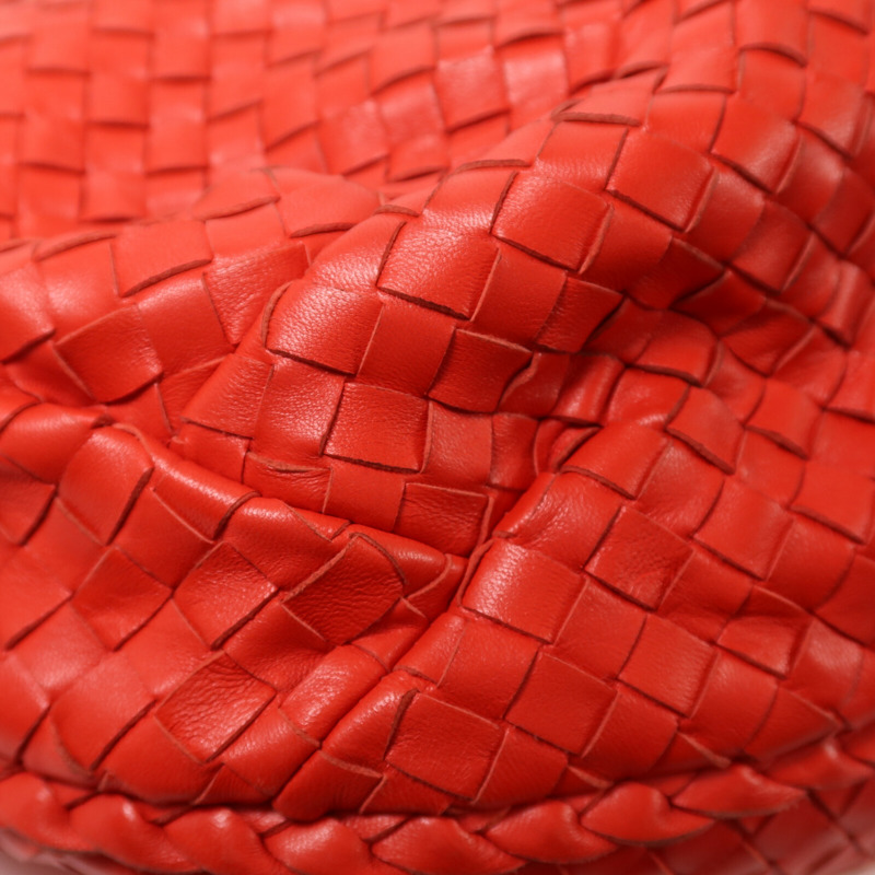 BOTTEGA VENETA 牛皮皮革Hobo手挽袋-11