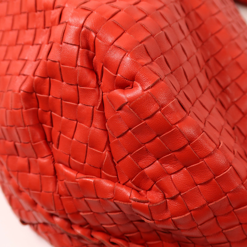 BOTTEGA VENETA 牛皮皮革Hobo手挽袋-12