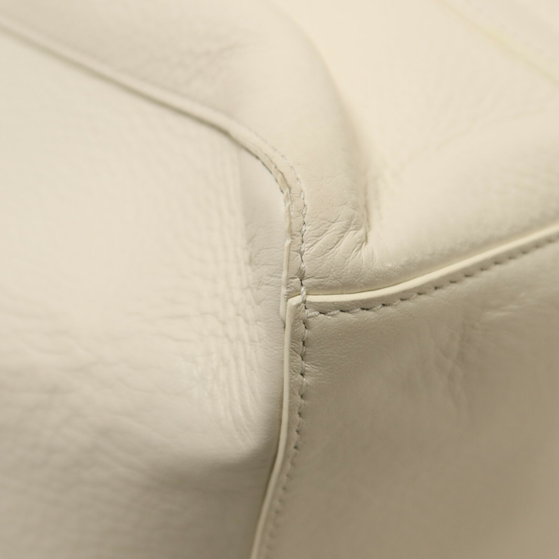 BALENCIAGA 牛皮皮革Everyday Tote Bag銀扣手挽袋-8