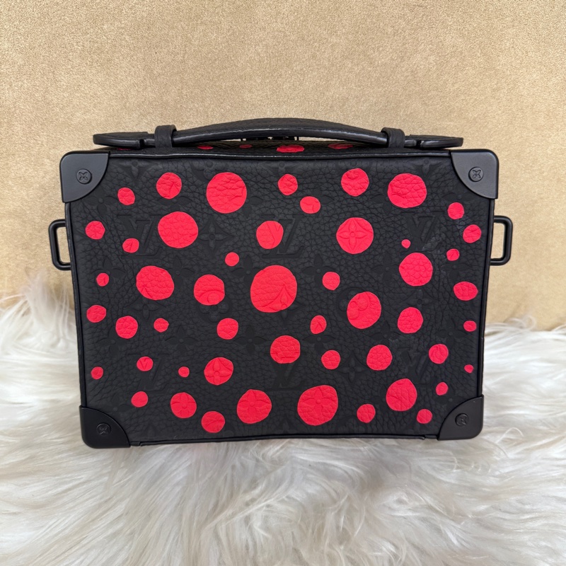 LV Solf Trunk x YK 草間彌生聯名款 晶片 近全新-1