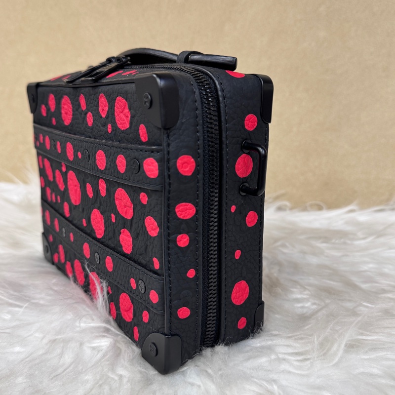 LV Solf Trunk x YK 草間彌生聯名款 晶片 近全新-3