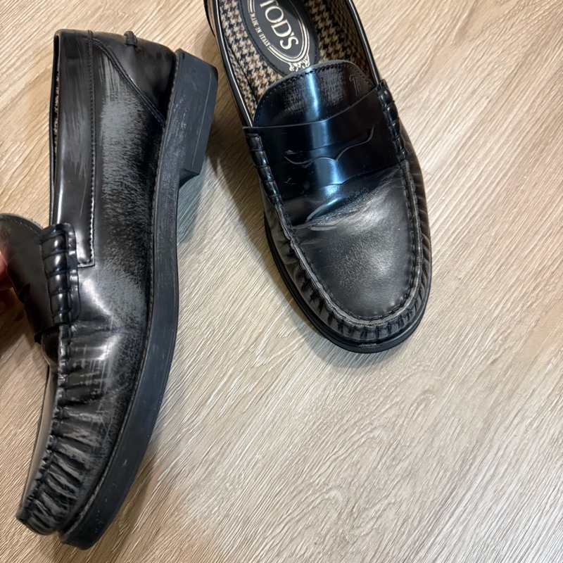 瑞奇二手精品 Tod’s 樂福鞋 仿舊款 美品-2