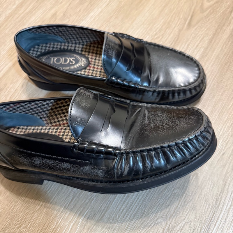瑞奇二手精品 Tod’s 樂福鞋 仿舊款 美品-5