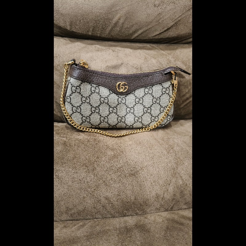 Gucci Ophidia GG Supreme 迷你腋下包/半月包-1