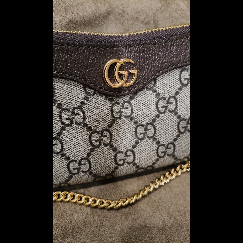 Gucci Ophidia GG Supreme 迷你腋下包/半月包-2