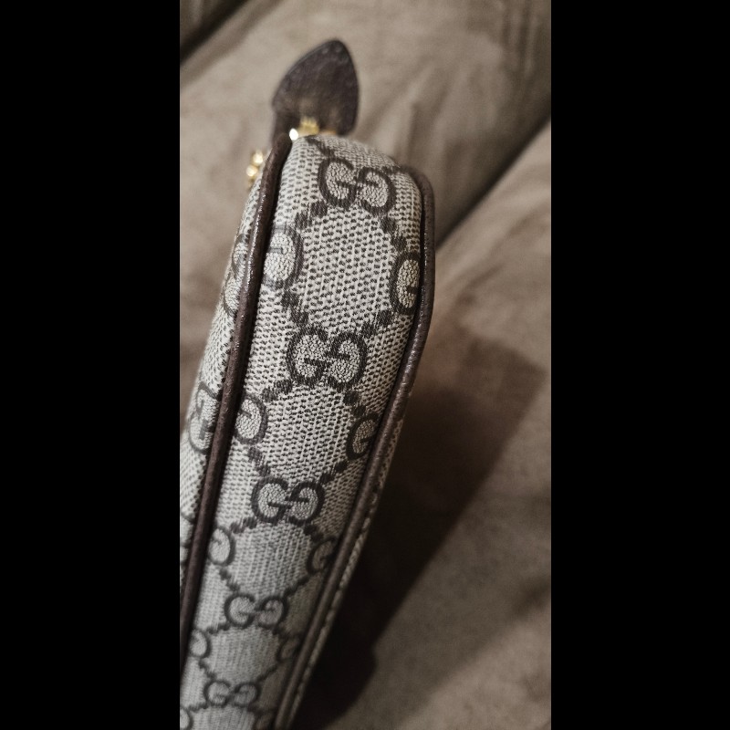Gucci Ophidia GG Supreme 迷你腋下包/半月包-6