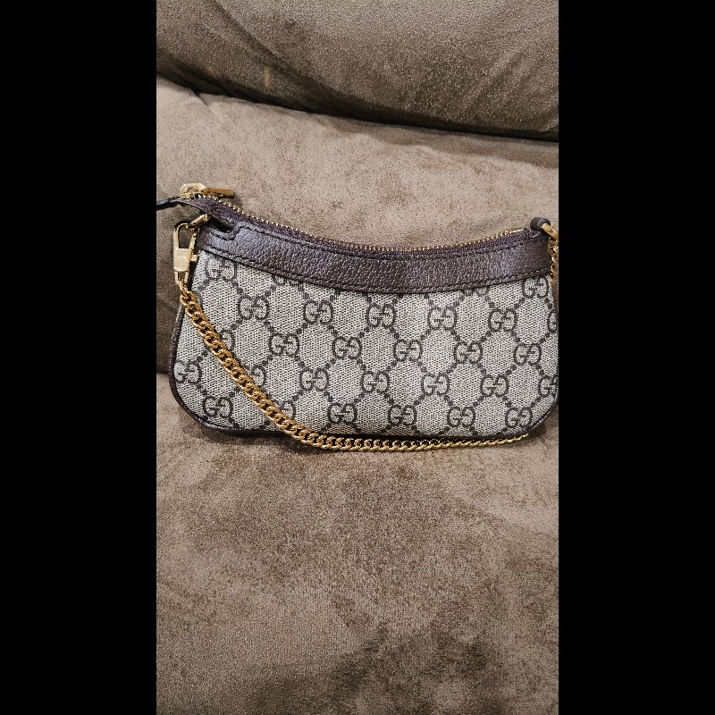 Gucci Ophidia GG Supreme 迷你腋下包/半月包-8