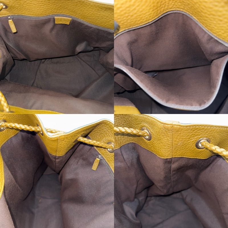 GUCCI 古馳 綠色牛皮肩背包 DRWA STRING SEMI-5