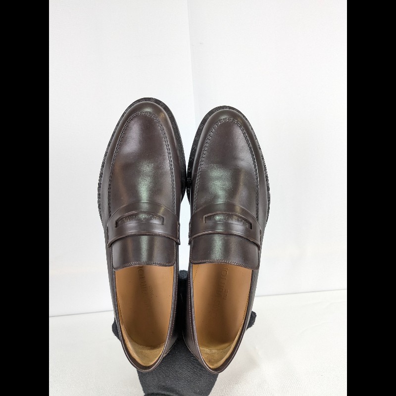 莉亞精品♡LV 深棕色皮鞋 尺碼6 近新閒置-4