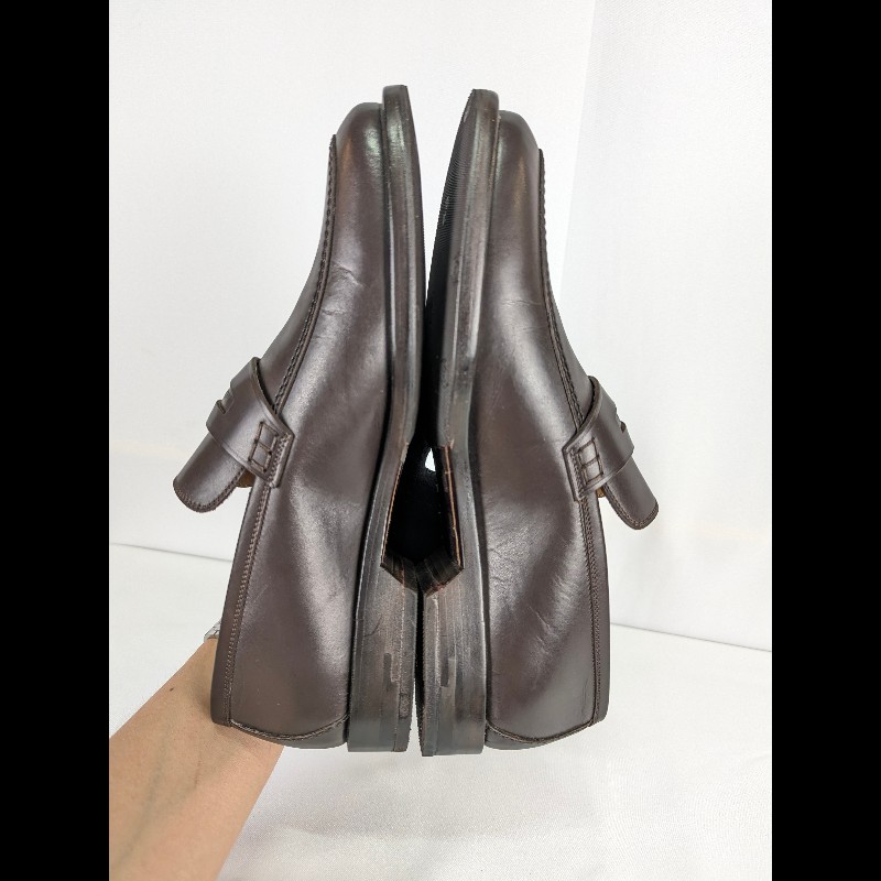 莉亞精品♡LV 深棕色皮鞋 尺碼6 近新閒置-6