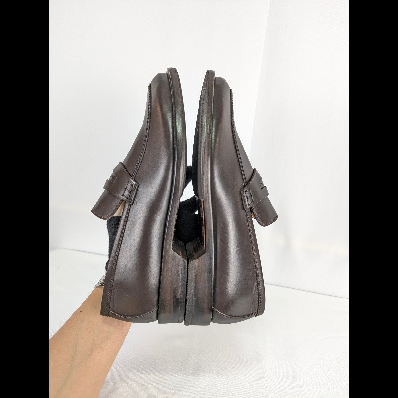 莉亞精品♡LV 深棕色皮鞋 尺碼6 近新閒置-7