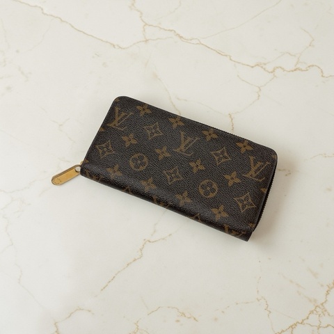 莉亞精品♡ LV M41895 ㄇ拉老花長夾 紫紅 二手