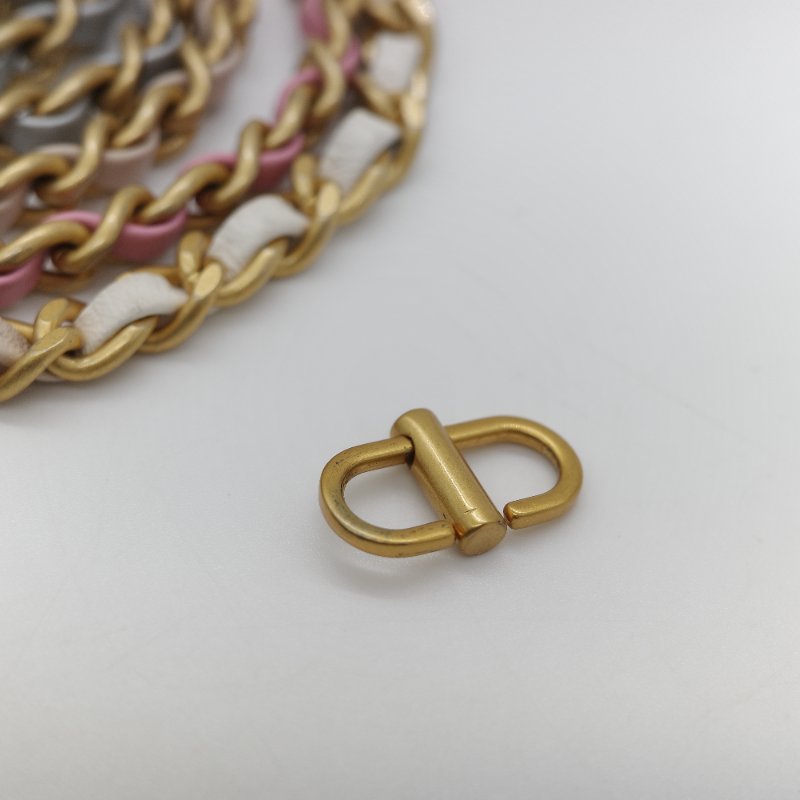 (春夏必備♥️)Chanel 香奈兒 白色菱格紋 牛皮 Handle 鏤空手柄 彩色皮穿鏈 WOC 鏈條錢包 斜挎包 手拿包 (卡位+手機位)-40