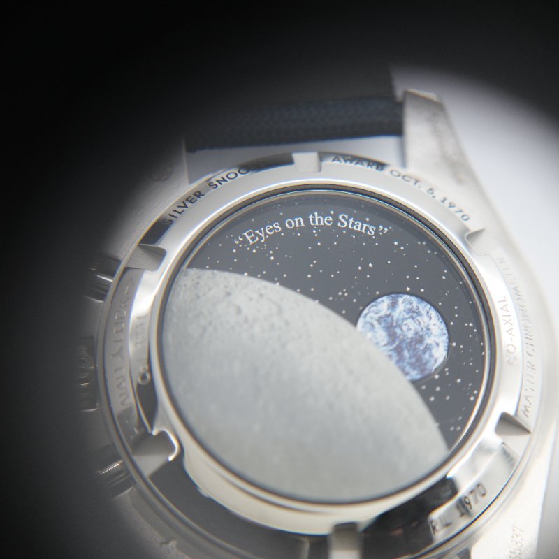 Omega 歐米茄 Speedmaster 超霸「史努比銀質獎」50 週年紀念版 銀白色 腕錶-9