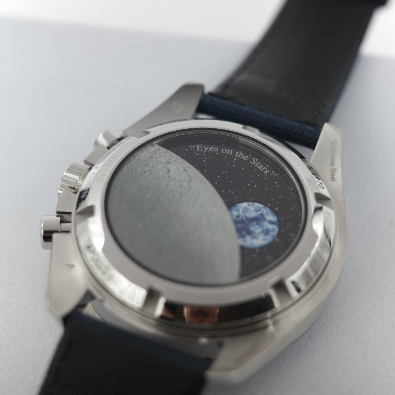 Omega 歐米茄 Speedmaster 超霸「史努比銀質獎」50 週年紀念版 銀白色 腕錶-20