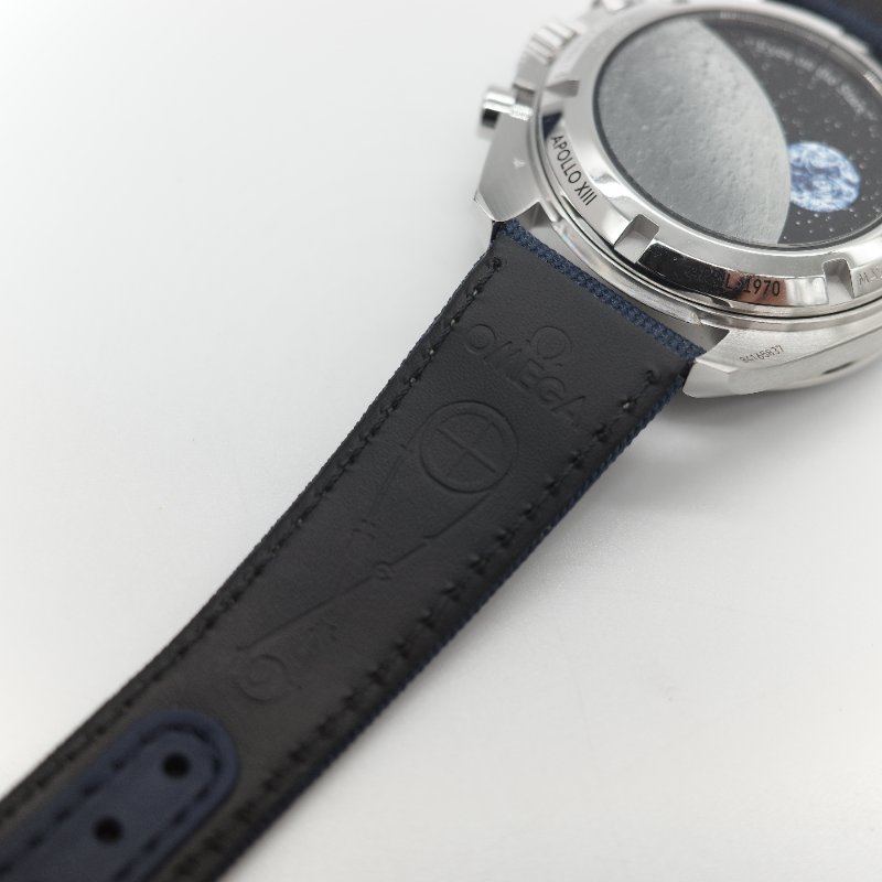 Omega 歐米茄 Speedmaster 超霸「史努比銀質獎」50 週年紀念版 銀白色 腕錶-23