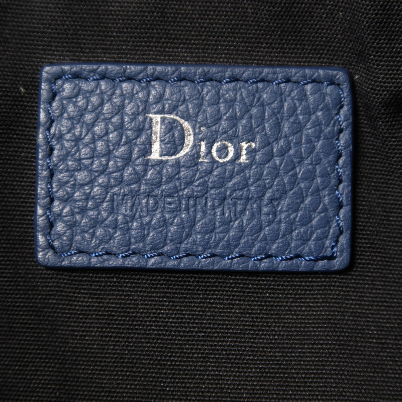 Dior 牛皮皮革Shoulder Bag銀扣肩背袋-5
