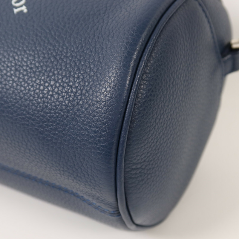 Dior 牛皮皮革Shoulder Bag銀扣肩背袋-11