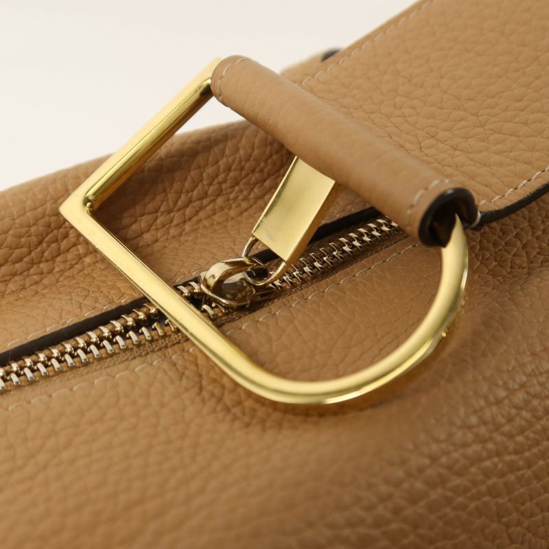 Delvaux 公牛皮革Cool Box Mini金扣手挽肩背兩用袋-9