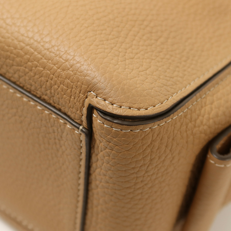 Delvaux 公牛皮革Cool Box Mini金扣手挽肩背兩用袋-11