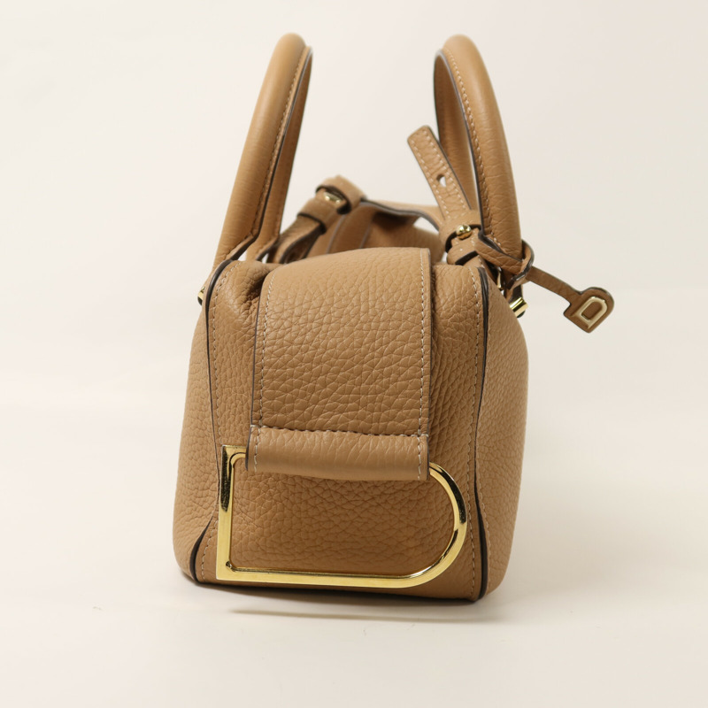 Delvaux 公牛皮革Cool Box Mini金扣手挽肩背兩用袋-14