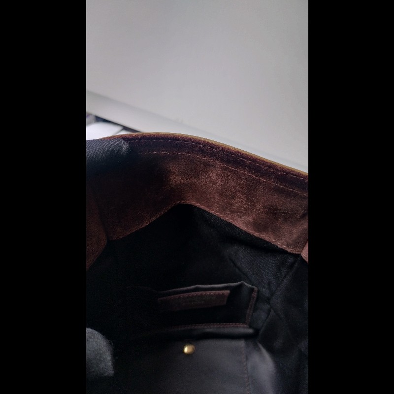 YSL 古銅金皮革小號城市提包 downtown-25