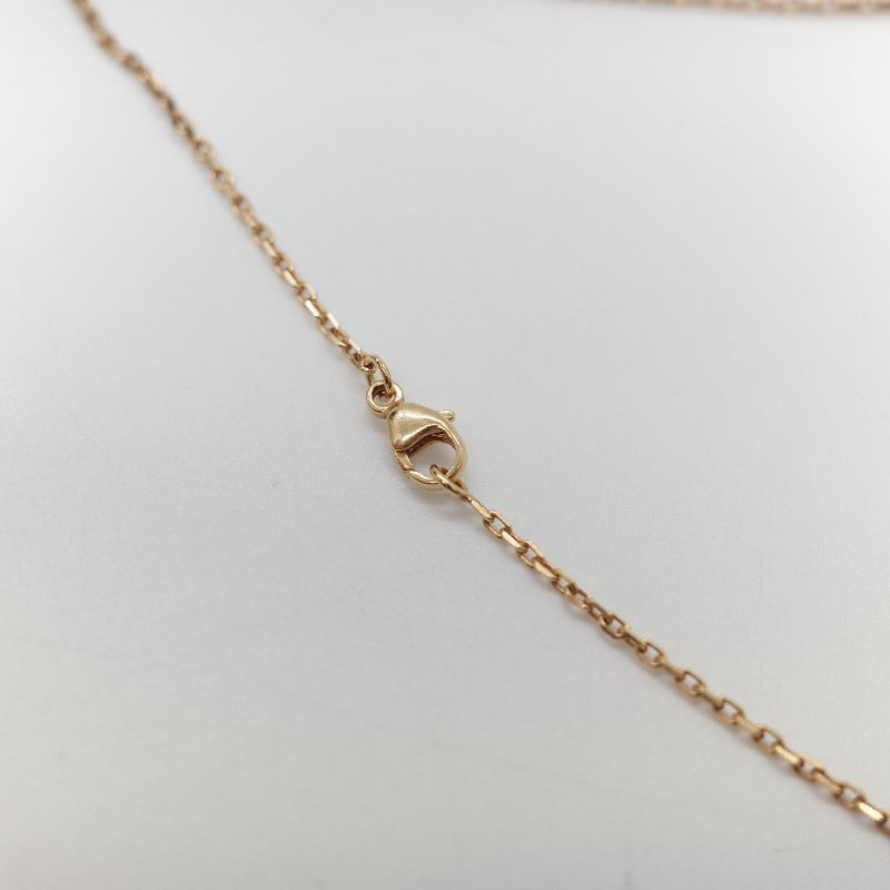 Hermès 愛馬仕 Pop H 白琺瑯 玫瑰金 金屬吊墜項鍊-8