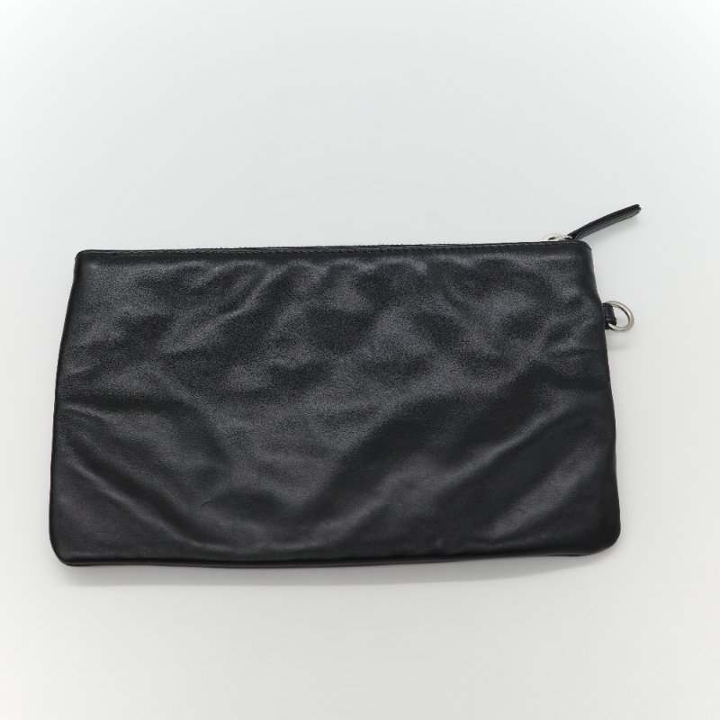 Chanel 香奈兒 22 Bag 小型 黑色亮面小牛皮 銀色金屬 手提包 單肩包-10