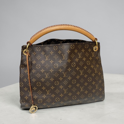 莉亞精品♡LV M40249 Artsy編織手把托特包 二手