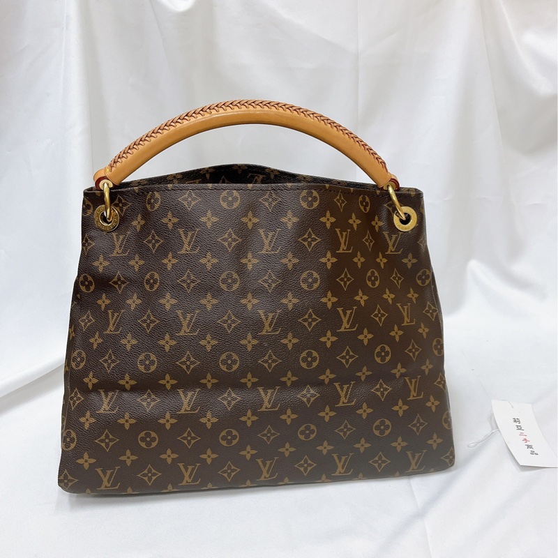 莉亞精品♡LV M40249 Artsy編織手把托特包 二手-5